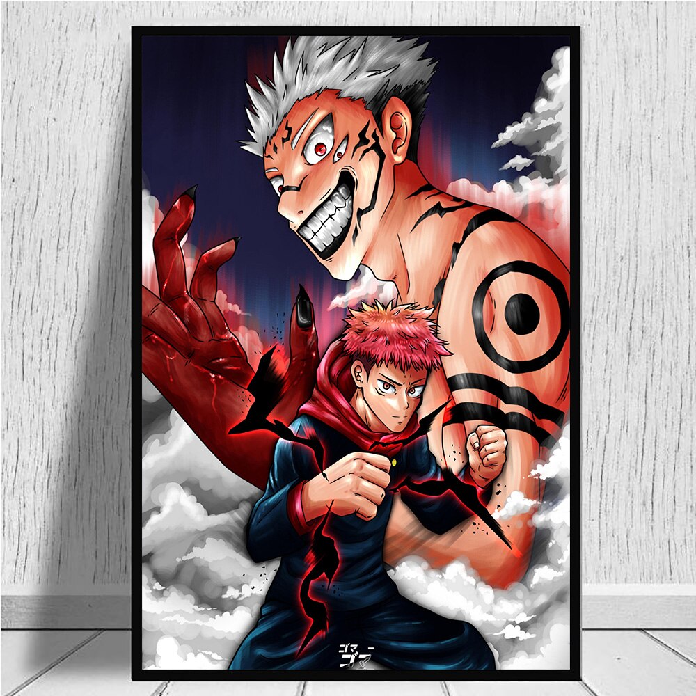 Poster Jujutsu Kaisen <br> Itadori Yuji Joyeux main image 0