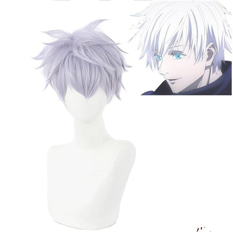 Cosplay cheveux extension Gojo Satoru