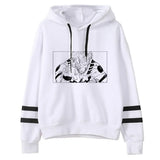 Sweat Jujutsu Kaisen Gojo Satoru – Hoodie Streetwear Six Eyes - zoom sur l'impression