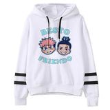 Sweat Jujutsu Kaisen Megumi Fushiguro – Hoodie Chien Divin - vue de face