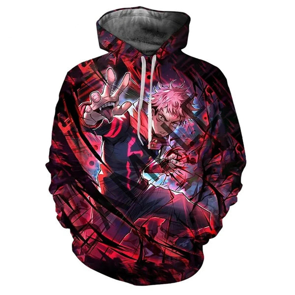 Sweat Jujutsu Kaisen édition Limitée Japon - Taille L, Occasion, Personnages Maki/Panda