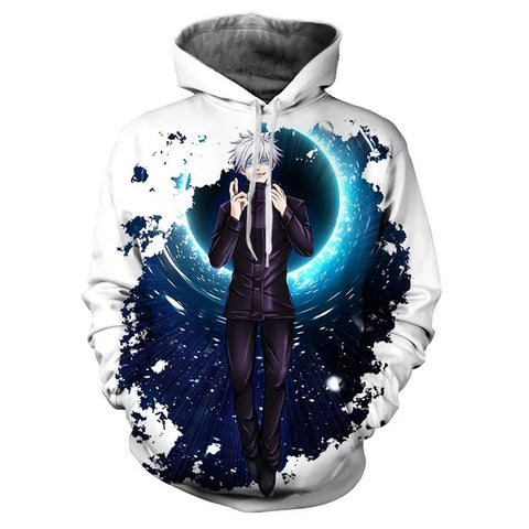 Sweat Jujutsu kaisen Gojo Satoru – Vision de l'Infinie