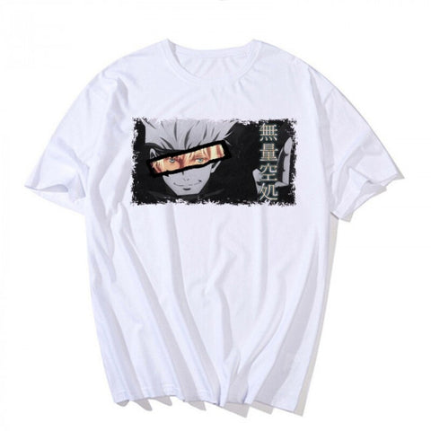 T-Shirt Jujutsu Kaisen Satoru Yeux