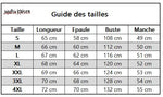 guide des taille Boutique 