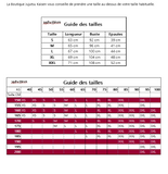 Guide taille weat jujutsu kaisen 
