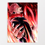 Poster Jujutsu Kaisen Sukuna possession Itadori 