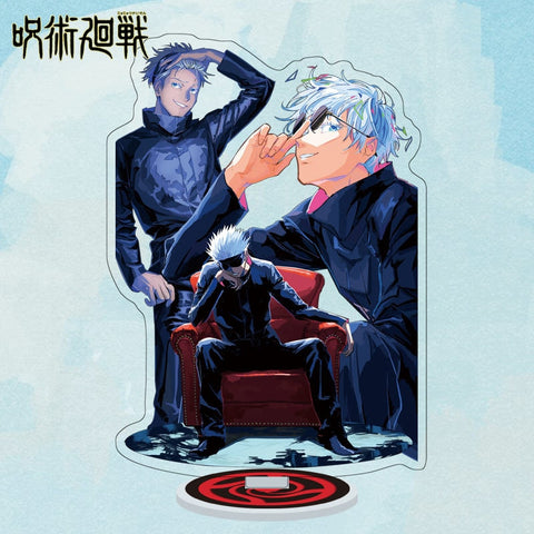 Figurine sur pied acrylique Jujutsu Kaisen Gojo Satoru Yeux