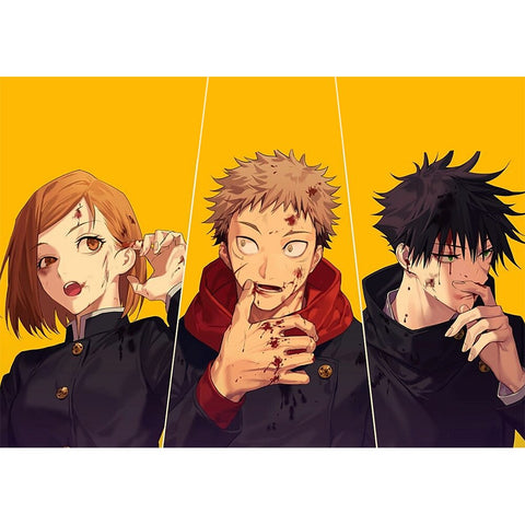 Poster Jujutsu Kaisen Combat