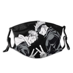 Masque covid Jujutsu Kaisen  Gojo et Itadori