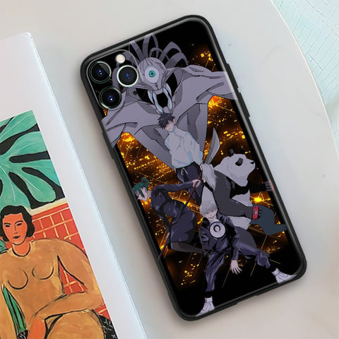 Coque IPhone Jujutsu Kaisen Fléau de Classe S et élèves Jujutsu