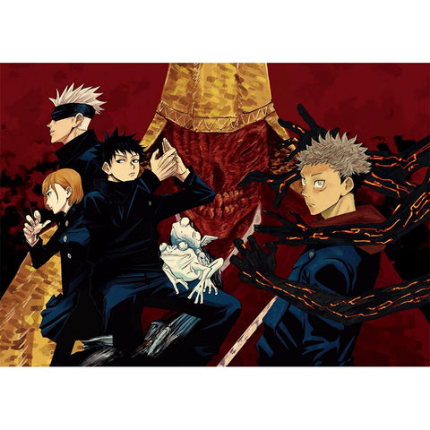 Poster Jujutsu Kaisen Manga