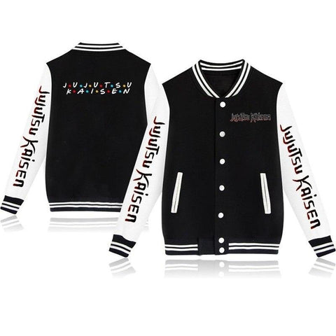 Veste Baseball Jujutsu Kaisen <br> Friends