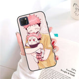 Coque Huawei Jujutsu Kaisen Yuji Rose et Sukuna mignon