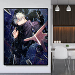 Poster Jujutsu Kaisen Gojo Satoru Force Oculte