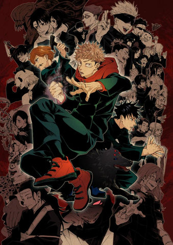 Poster Jujutsu Kaisen  Manga