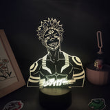 Lampe 3D  Jujutsu Kaisen <br> Sukuna incarné