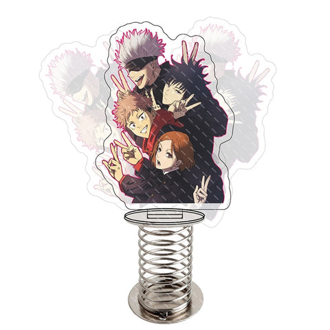 Figurine sur ressort Jujutsu Kaisen Exorcistes Ecole JJK