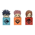 Figurine Jujutsu Kaisen Pack Cube Megumi Yuji Nobara