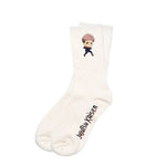 Chaussettes Jujutsu Kaisen  Blanches Yuji Chibi