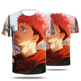 T-shirt Jujutsu Kaisen Yuji Itadori Émotions