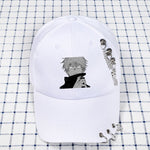 Casquette 100 % coton Jujutsu Kaisen Gojo Grands Yeux 