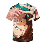 T-Shirt Jujutsu Kaisen Yuji Itadori Bouche