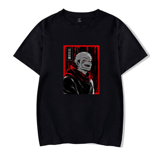 T-shirt Jujutsu Kaisen Sukuna Sombre