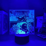 Lampe 3D  Jujutsu Kaisen Gojo VS Aoi Todo bleue