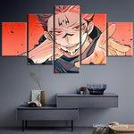 Toile de tableau Jujutsu Kaisen <br> Sukuna roi des fléaux