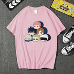 T-shirt Jujutsu Kaisen Kawai rose