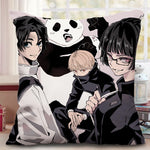 Coussin Jujutsu Kaisen Équipe de Kyoto