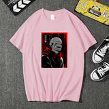 T-shirt Jujutsu Kaisen Sukuna Sombre rose