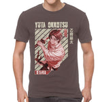 T-shirt 100% coton haute qualité Jujutsu Kaisen Yuta Okkotsu combat