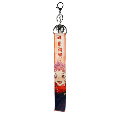 Porte-clés pendant Jujutsu Kaisen Ruban Yuji