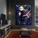 Décoration Poster Jujutsu Kaisen Gojo Satoru Force Oculte 