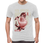 T-shirt gris  manga Jujutsu Kaisen Yuta Okkotsu combat