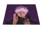 Couverture Plaid Jujutsu Kaisen Gojo Violet