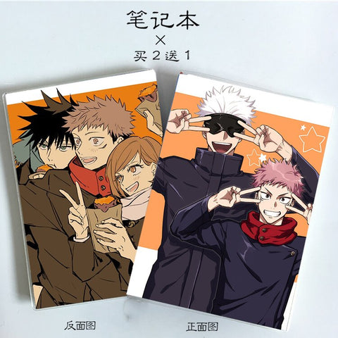 Cahier Jujutsu Kaisen Amis