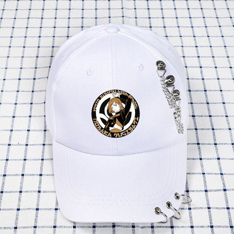 Casquette Jujutsu Kaisen Nobara Kugisaki Cercle blanche