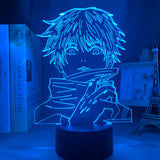 Lampe 3D Jujutsu Kaisen  Gojo Satoru bleu