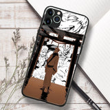 Coque Jujutsu Kaisen iPhone Samsung Yuji et décor japonais