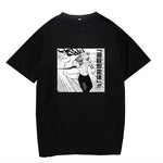 T-shirt Noir japon animé Jujutsu Kaisen Fléau Classe S Hanami