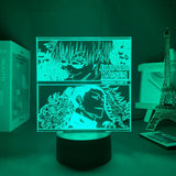 Lampe 3D  Jujutsu Kaisen Gojo VS Aoi Todo vert