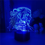 Lampe 3D  Jujutsu Kaisen Aoi Todo Fléau