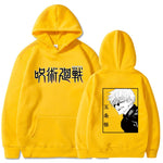 Sweat Jujutsu Kaisen Gojo Logo jaune 