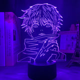 Lampe 3D Jujutsu Kaisen Gojo Satoru violet