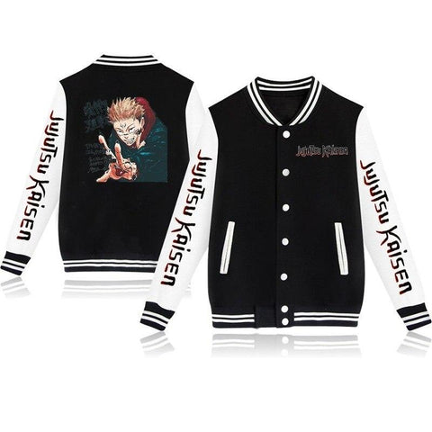 Veste Baseball Jujutsu Kaisen Itadori Réceptacle