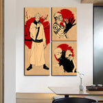 Tableau Jujutsu Kaisen  Exorcistes ambiance japonaise