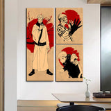 Tableau Jujutsu Kaisen  Exorcistes ambiance japonaise