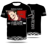 T-shirt Jujutsu Kaisen Yuji contrôle Sukuna